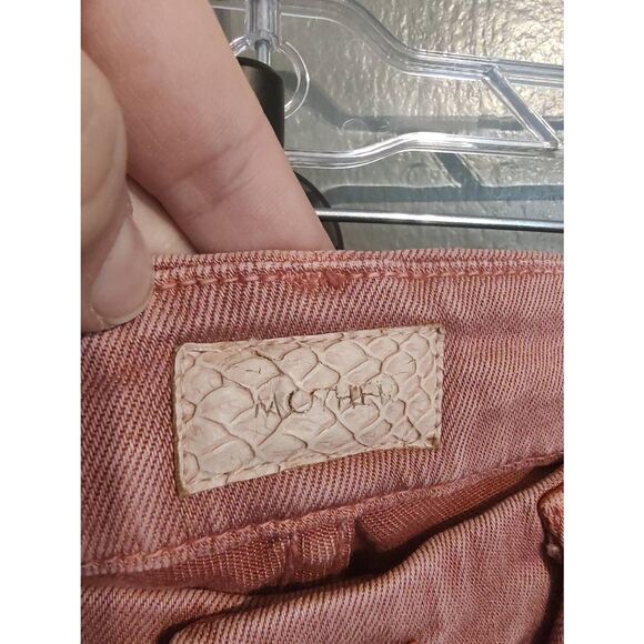 Mother Women's Size 27 The Looker Pop Old Rose Pink Jeans RARE - Picture 4 of 8